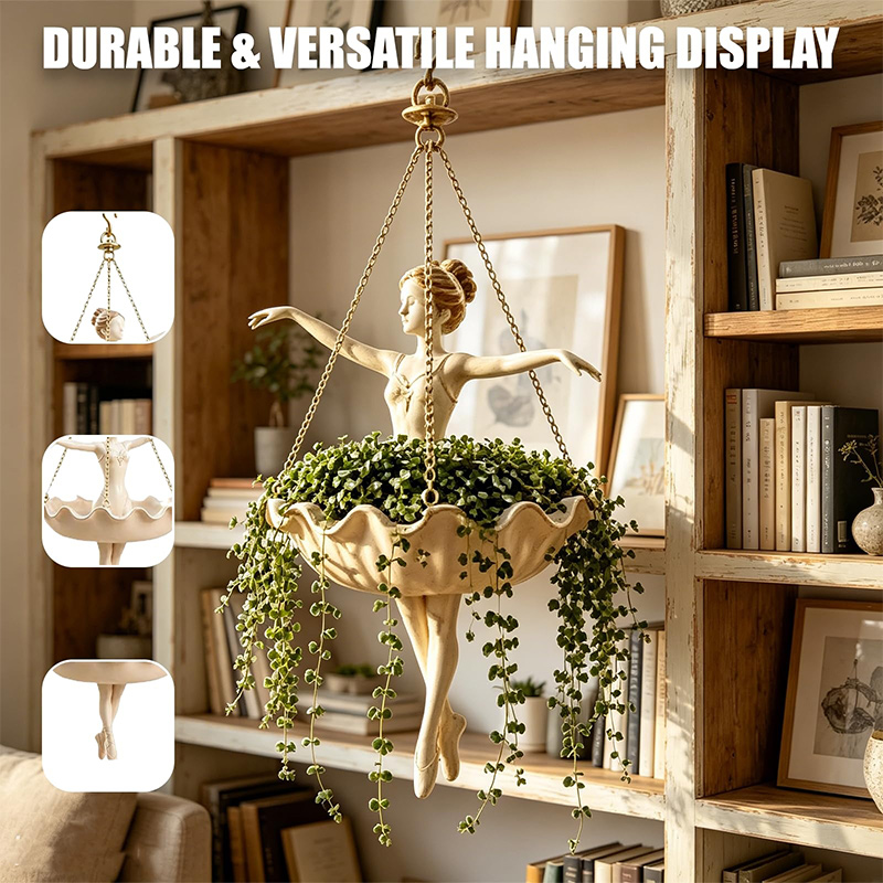 Spider Plant Hanging - Pot de fleurs suspendu Ballerine avec