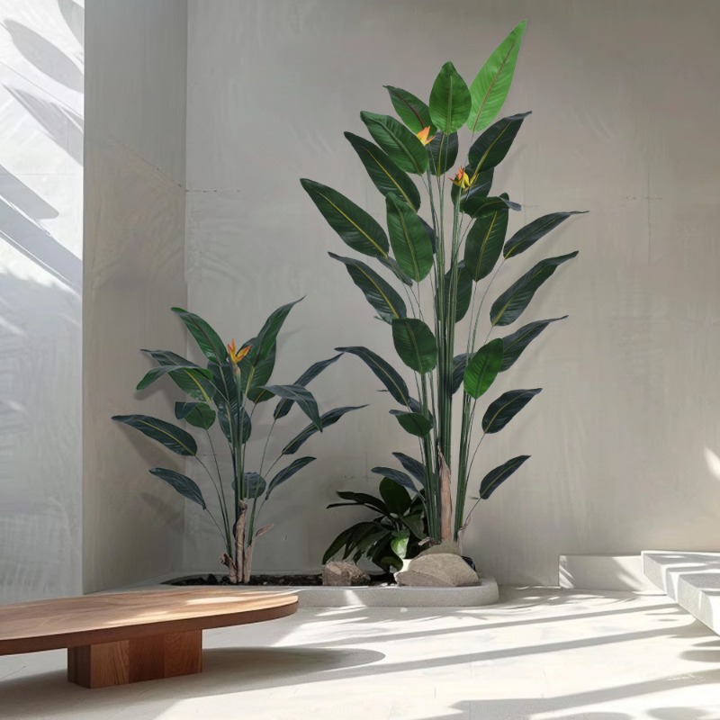 Bird Paradise Strelitzia - Grande plante artificielle réaliste Strelitzia 'Paradise