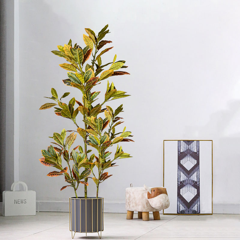 Ficus Lyrata Tree - Grand arbre Ficus artificiel de 120cm,
