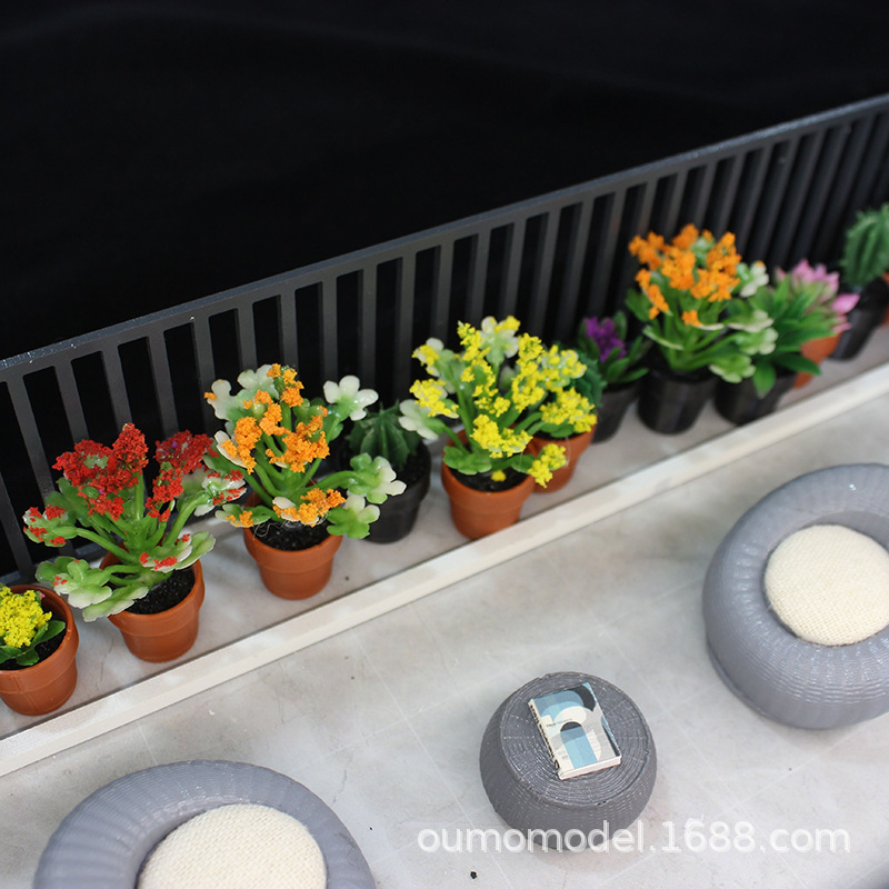 Echeveria Succulent - Mini plantes simulées Cactus, modèle de
