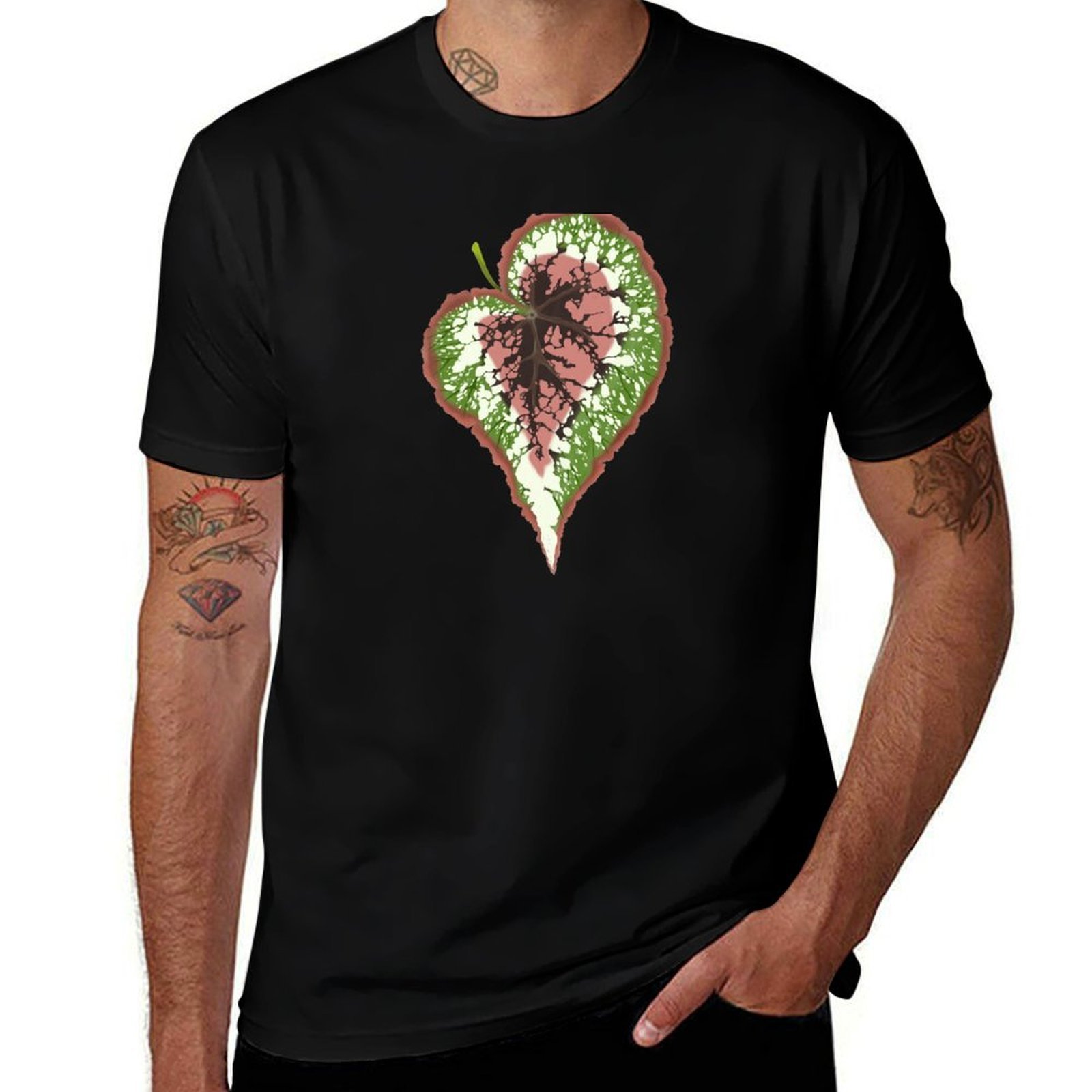 T-shirt Begonia Rex, design si - Begonia Rex avis et prix