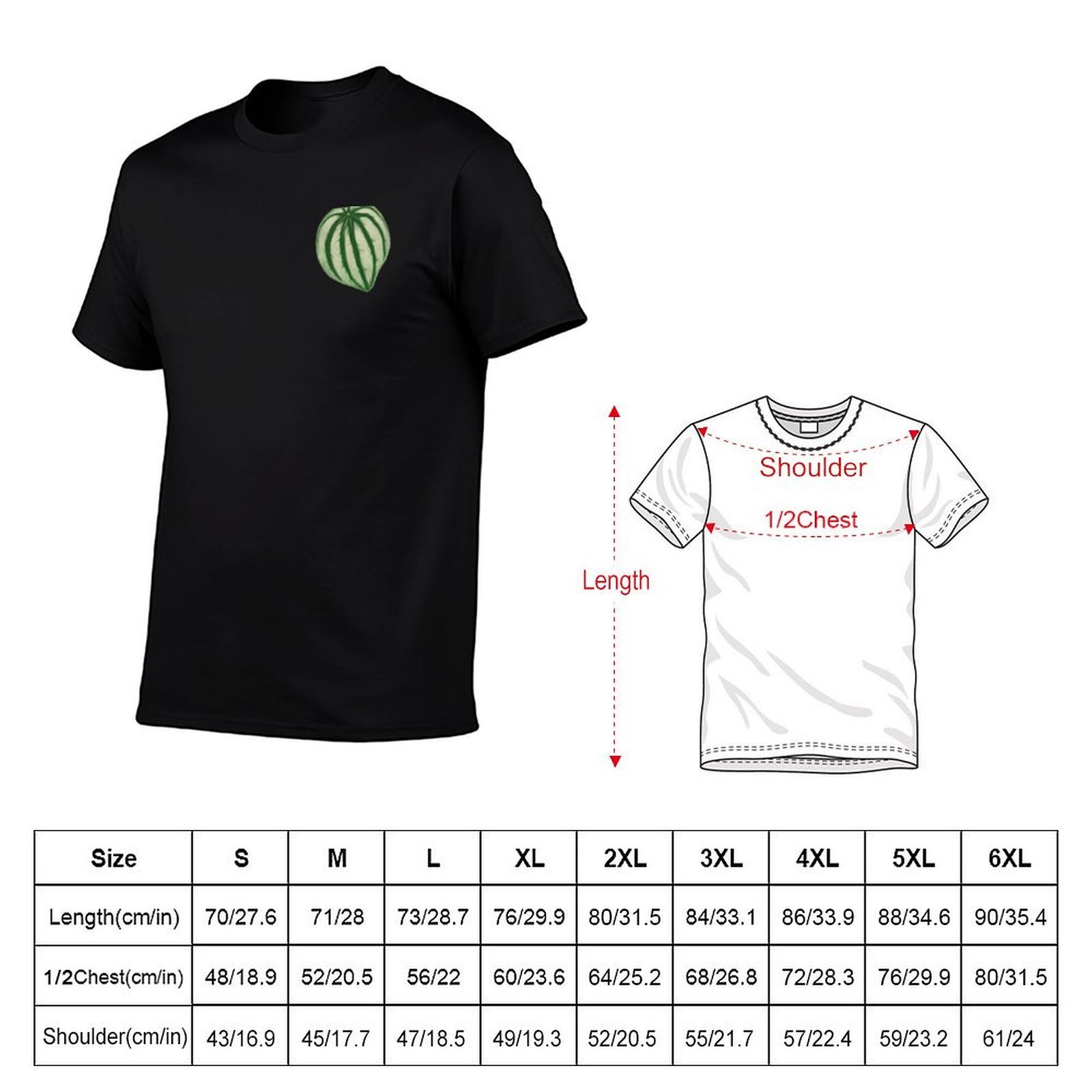 T-shirt Watermelon Peperomia D - Peperomia Watermelon avis et prix