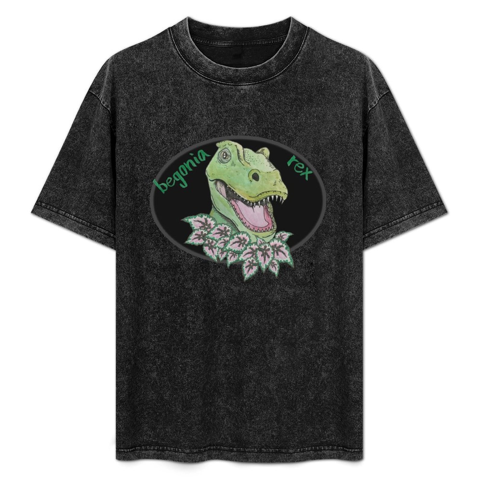 T-shirt T rex begonia, coupe a - Begonia Rex avis et prix