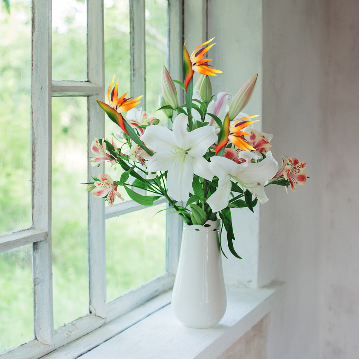 Plante artificielle Faux Oisea - Bird Paradise Strelitzia avis et prix